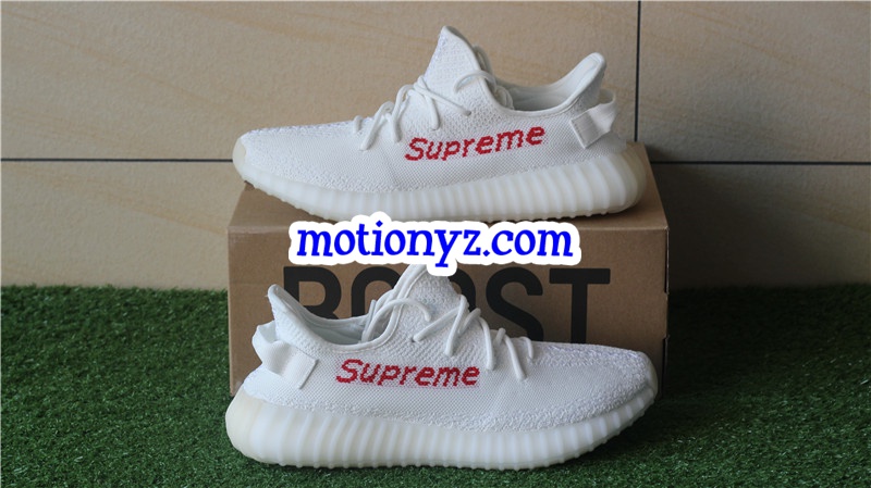 Adidas Yeezy Boost 350 V2 Supreme Triple White